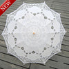 New Lace Umbrella Cotton Embroidery Battenburg Wedding